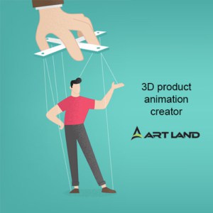 3D product animation creator