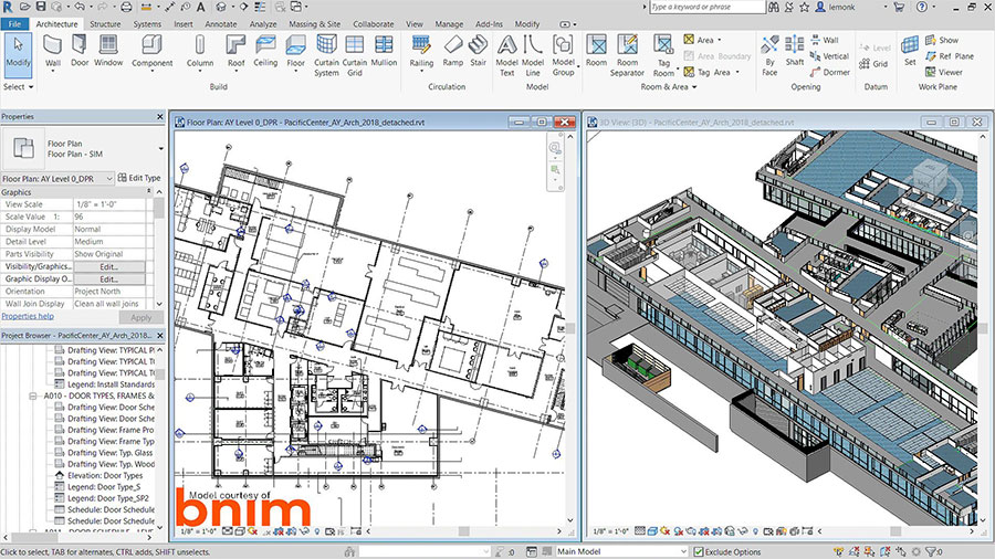 2d drafting in revit