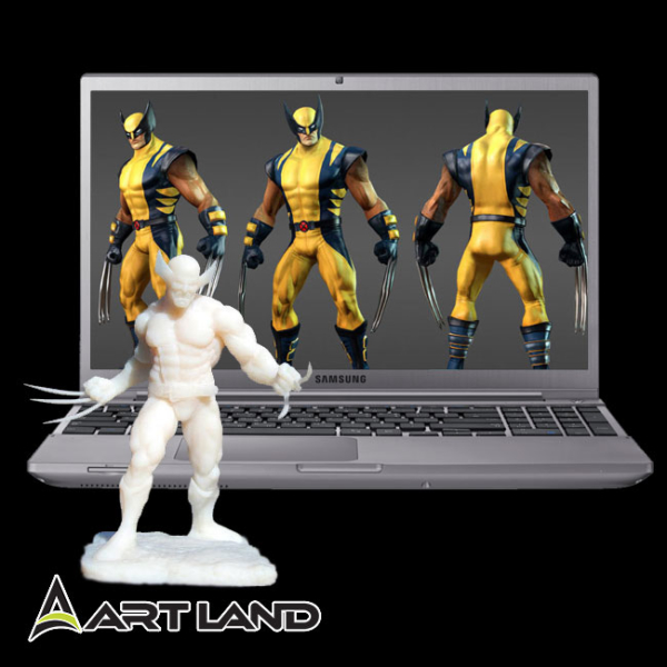 Action Figure 3D model - Artland Design
